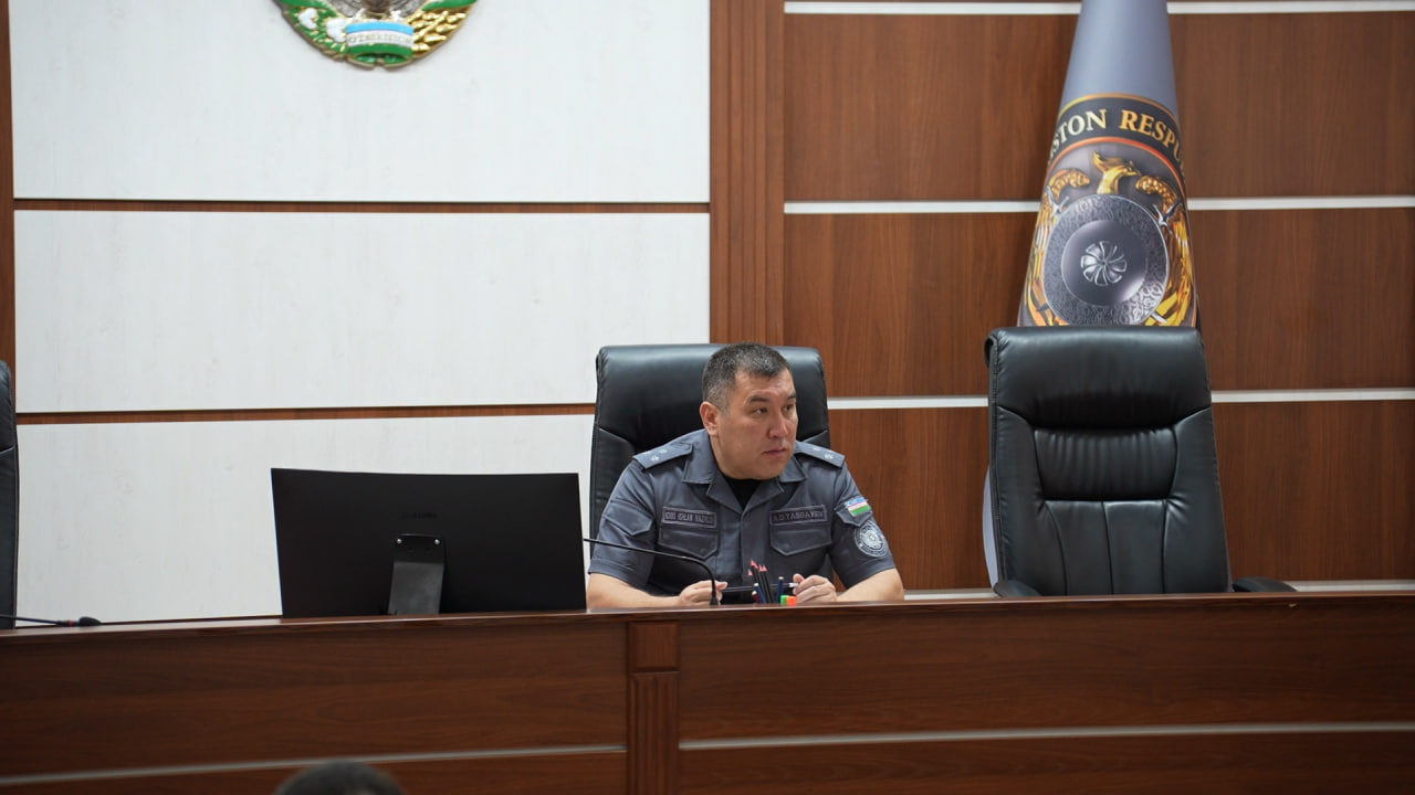 Навоий вилояти ИИБда инспектор-психологлар билан учрашув ҳамда ИИВ Академияси Хизмат психо…