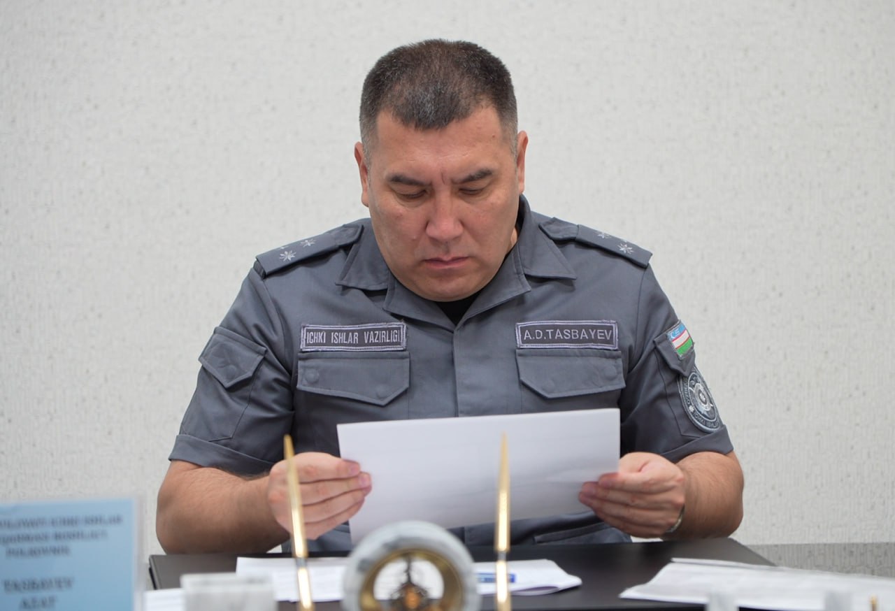 Navoiy viloyati IIB boshlig‘ining navbatdagi shaxsiy qabulida 10 dan ortiq huquqiy va ijti…