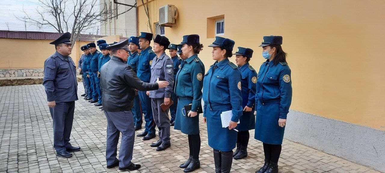 Ички ишлар вазир ўринбосари генерал-майор Б.Ю.Мирзараҳимовнинг Навоий вилоятидаги ташрифи …